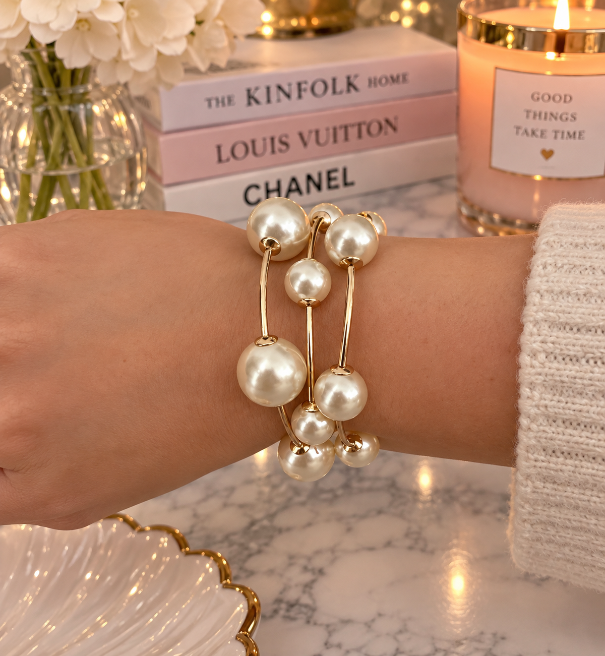 Pearl Embrace Bracelet