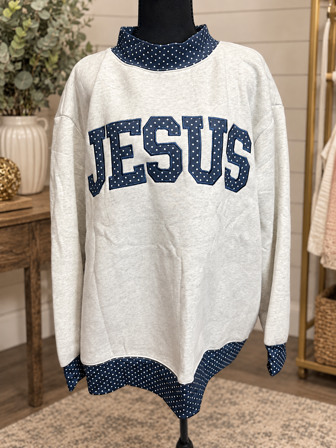 Sunday Best Mock Neck