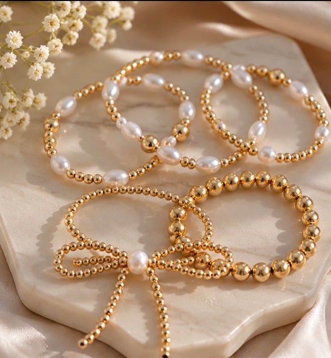 Golden Grace Bracelet Stack