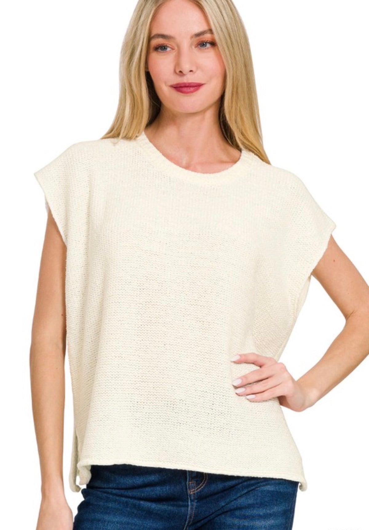 The Vanilla Cream Knit Top