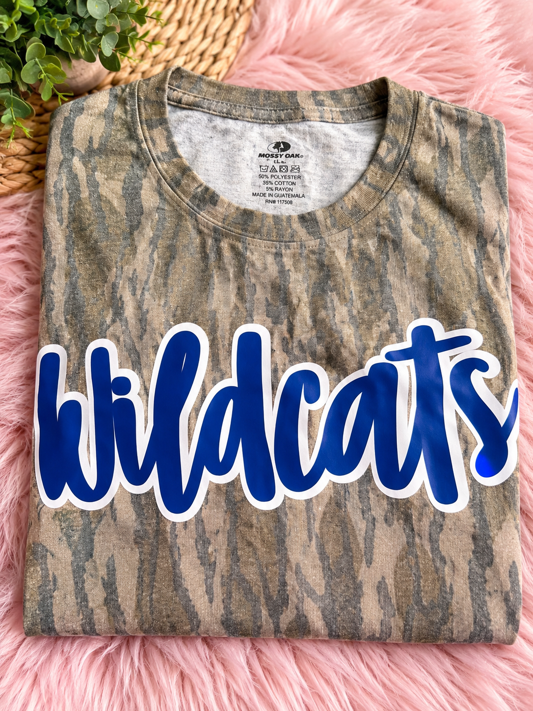 Wildcats Bottomland Camo Tee
