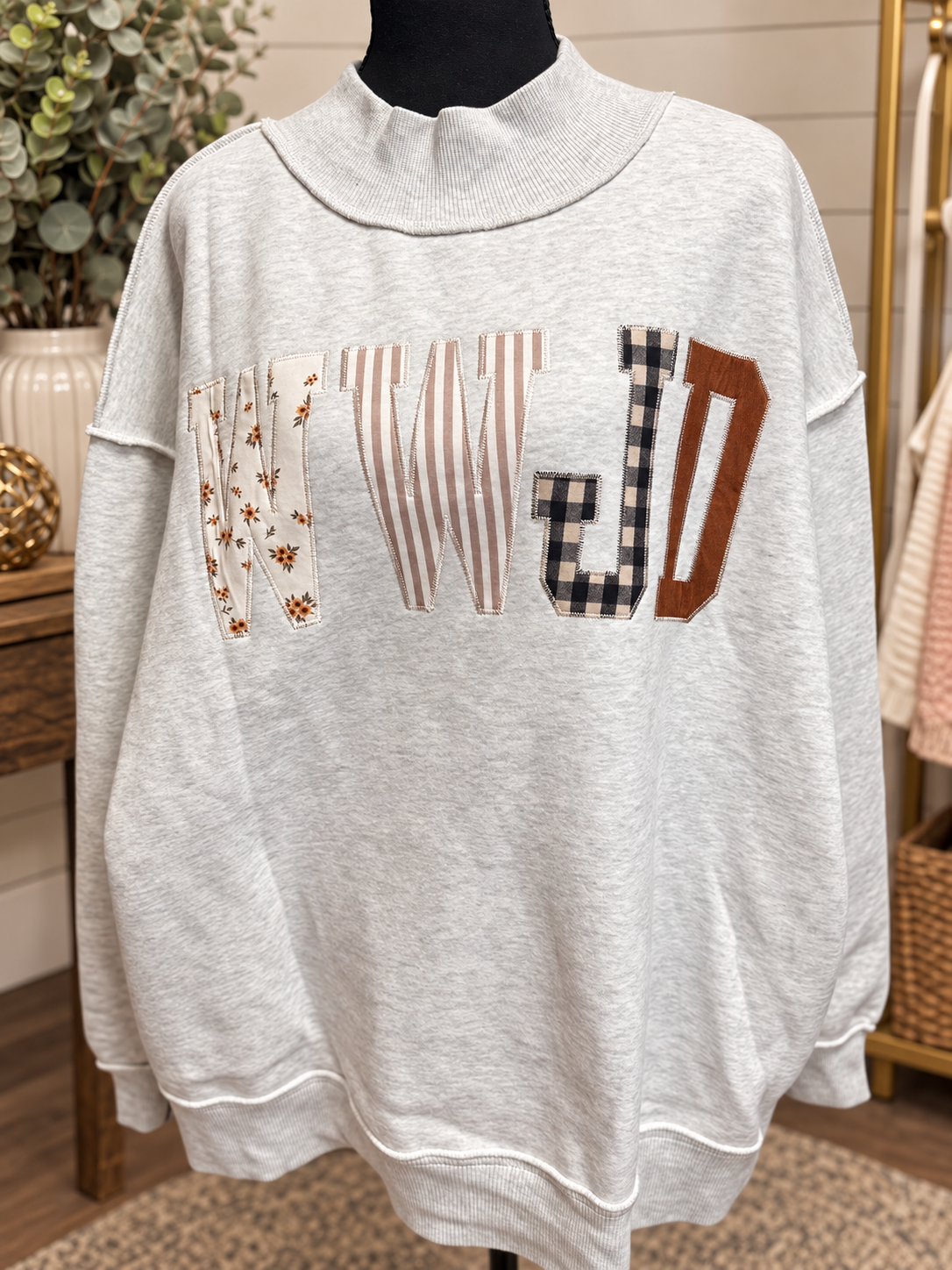 Sunday Stroll WWJD Pullover