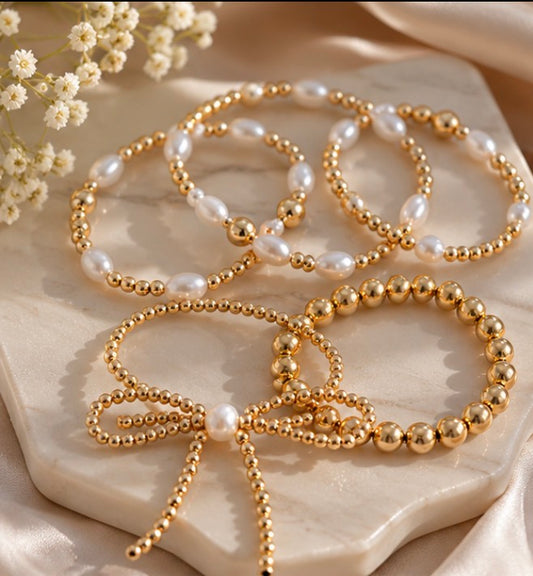 Golden Grace Bracelet Stack