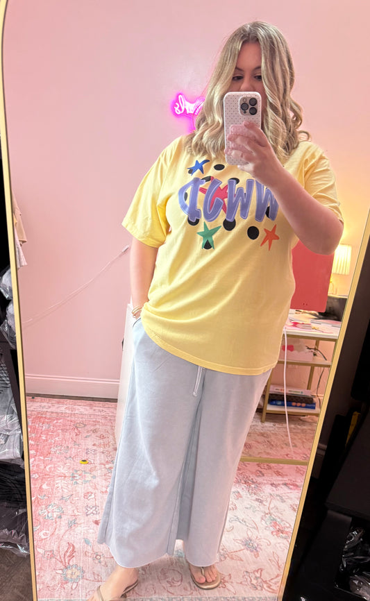 Plus size acid wash grey pants