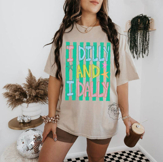 I Dilly and I Dally Graphic Tee