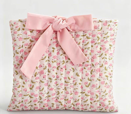 Floral Bow Bible Cover